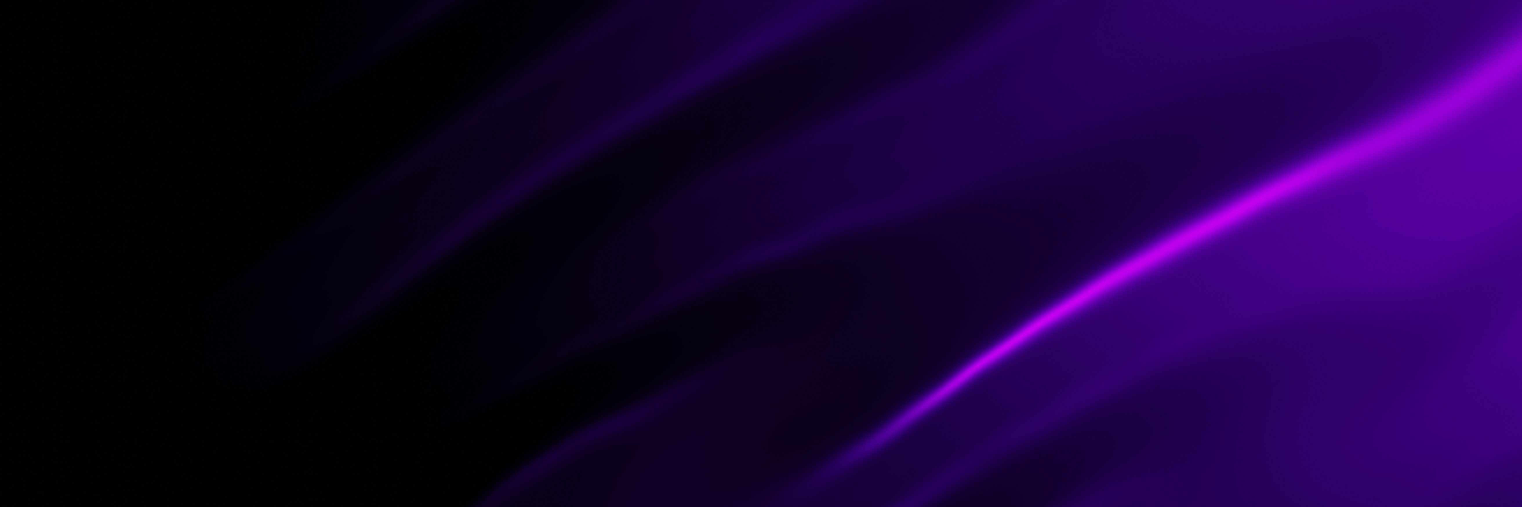 Abstract Black and Purple Waves Background